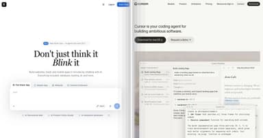 Agents vs Editors: Comparing Blink.new and Cursor (2026)