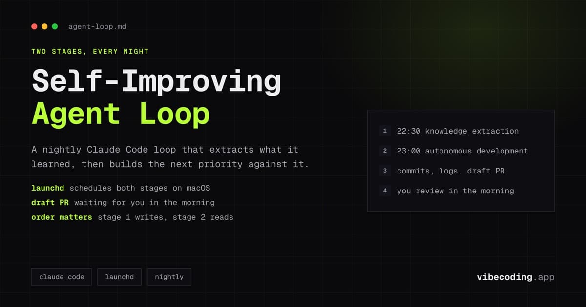Self-Improving AI Agents: Build an Overnight Agent Loop
