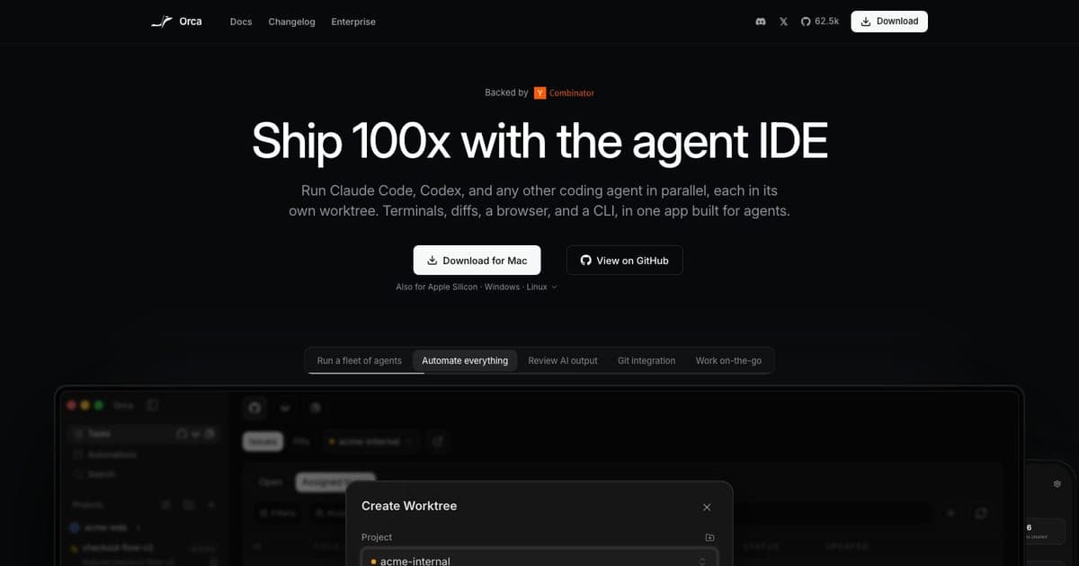 Orca Review (2026): The Parallel Agent IDE That Runs Everywhere