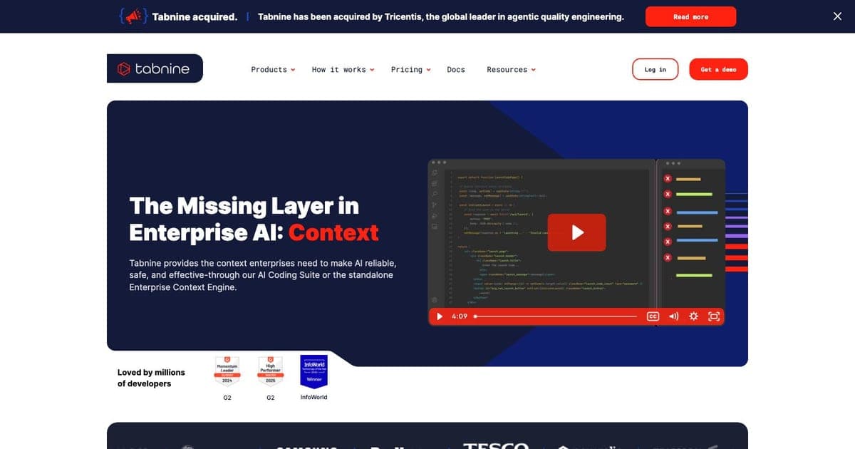 Tabnine Review (2026): The Privacy-First AI Coding Assistant