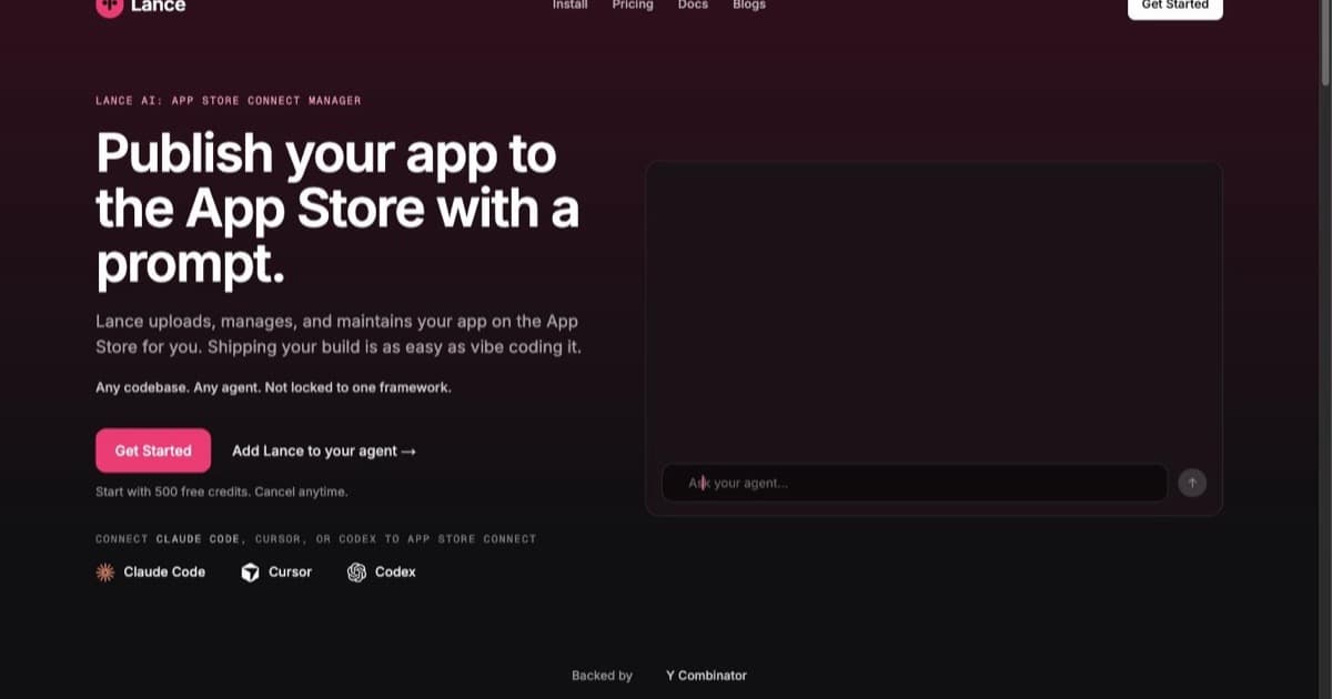 Lance screenshot