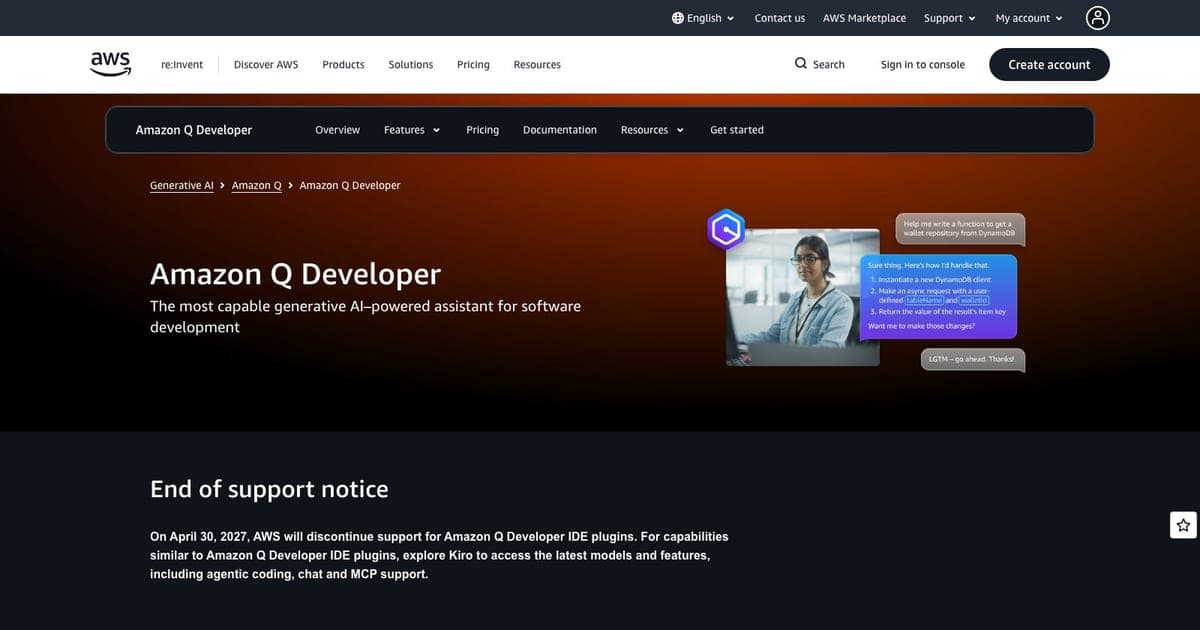 Amazon Q Developer Review (2026): AWS AI Coding Assistant for IDE + CLI