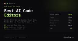 The 7 Best AI Powered Code Editors for Vibe Coding (2026)