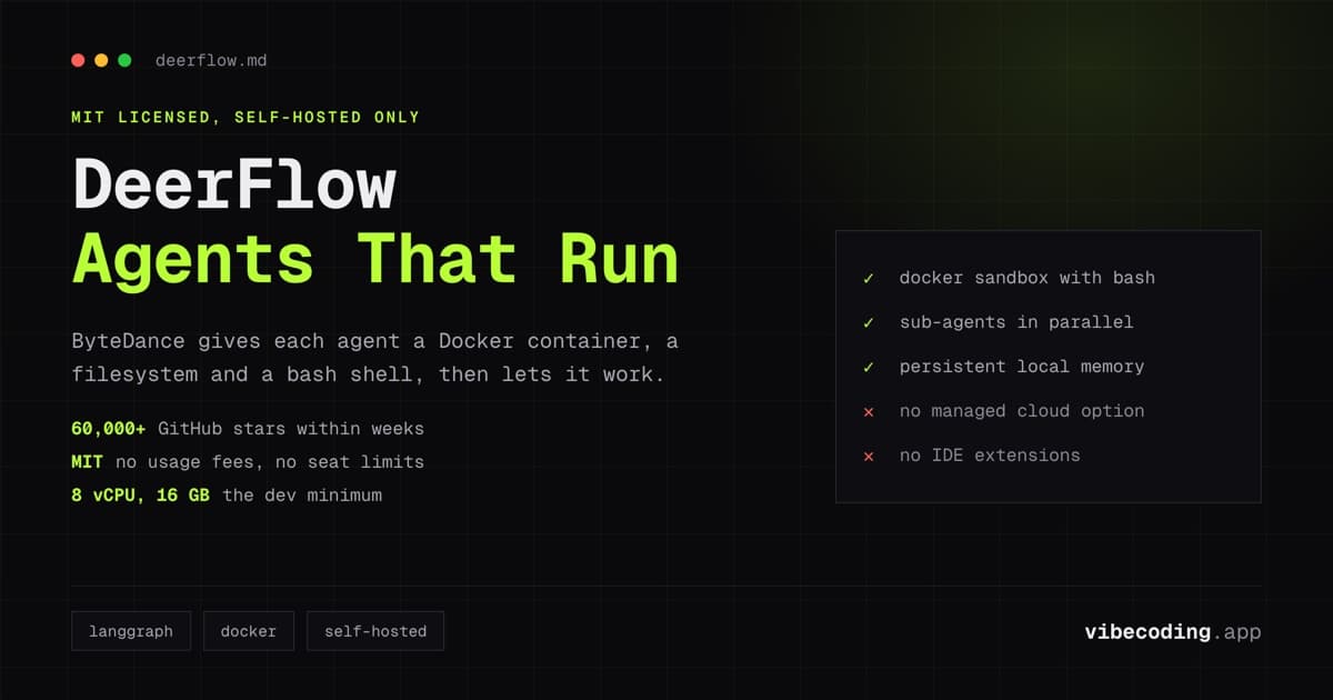 DeerFlow Review 2026: Is ByteDance's Open-Source SuperAgent Worth Self-Hosting?