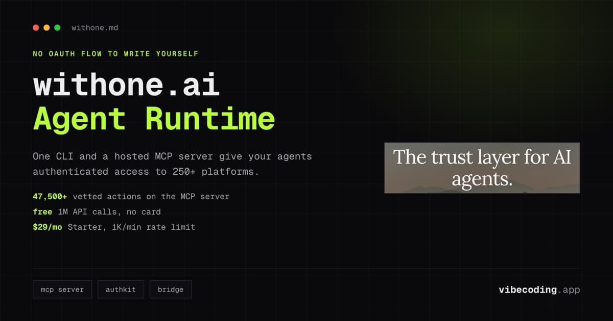 One (withone.ai) Review: The Agent Runtime That Replaces Your Integration Spaghetti