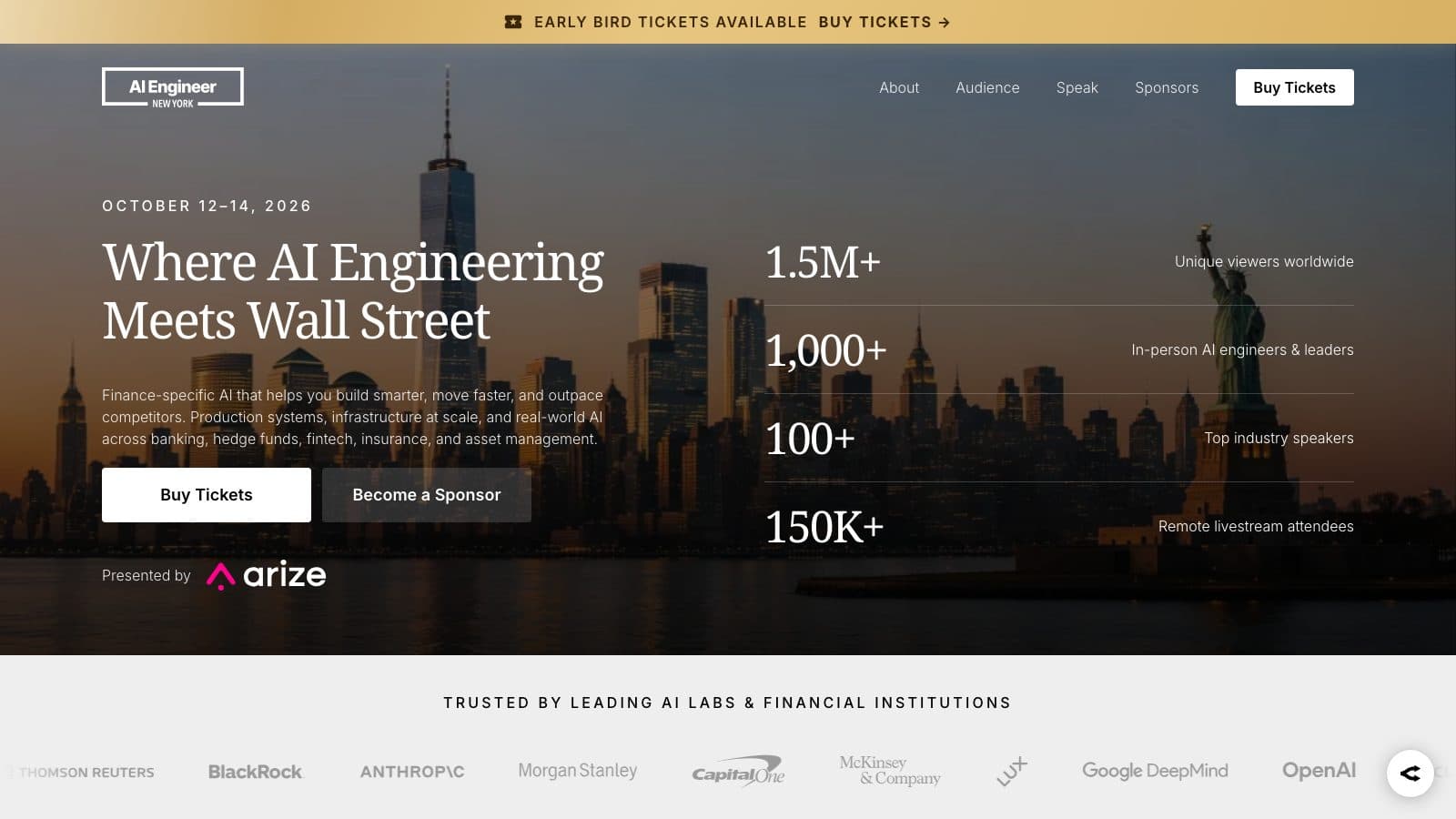 AI Engineer New York 2026 website