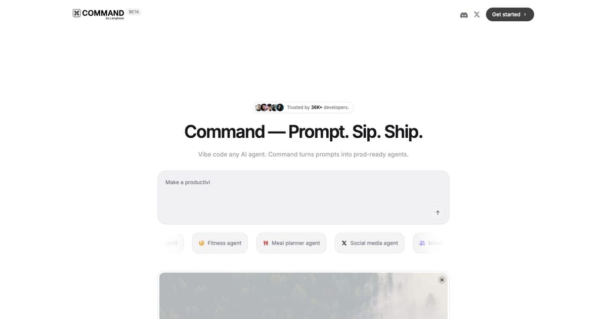 Command screenshot