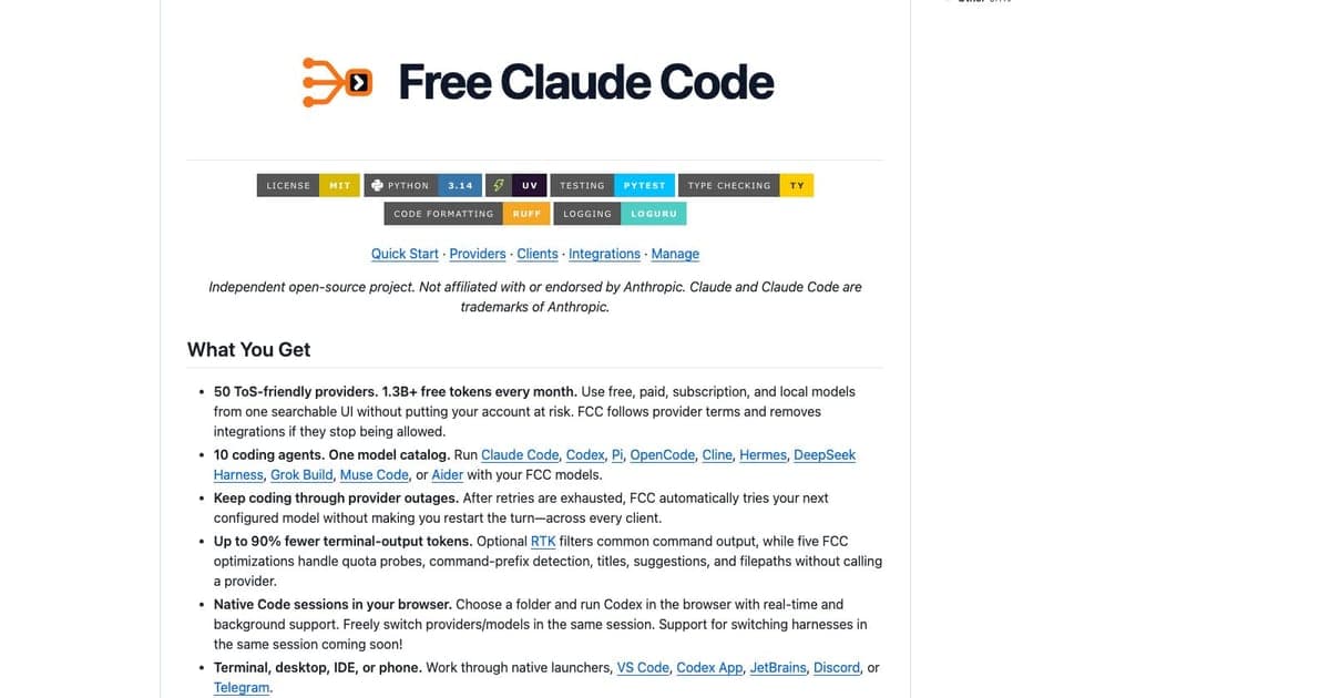 free-claude-code hero visualization