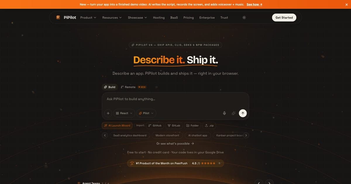 PiPilot screenshot