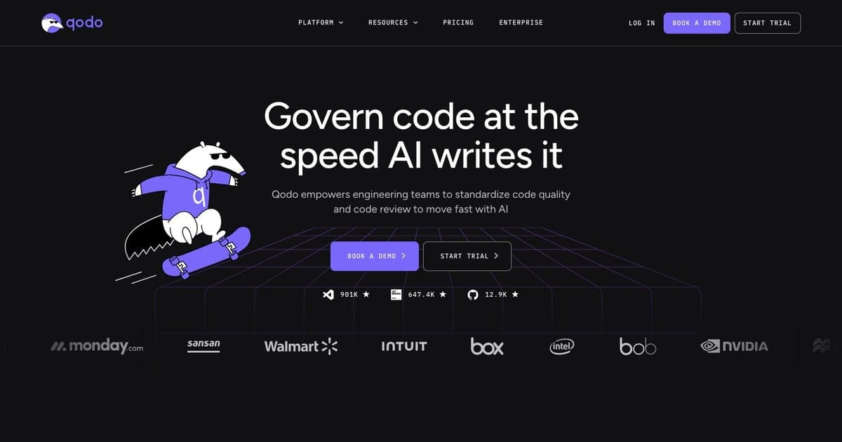 Qodo hero visualization