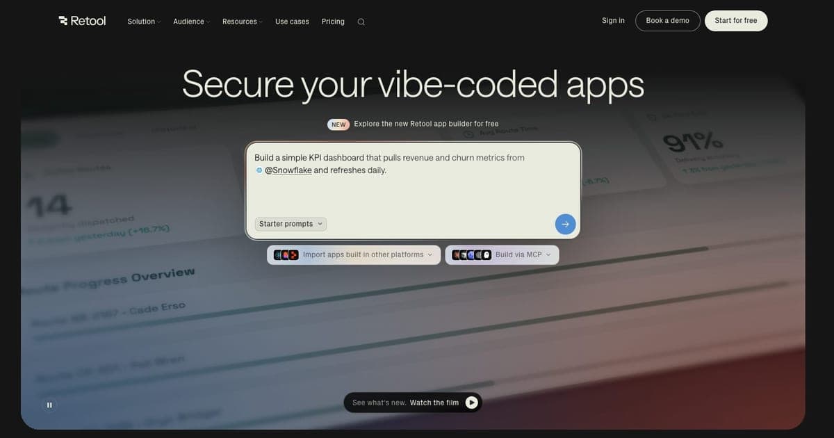 Retool screenshot